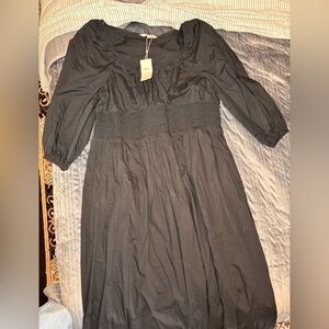 M&S collection long black dress